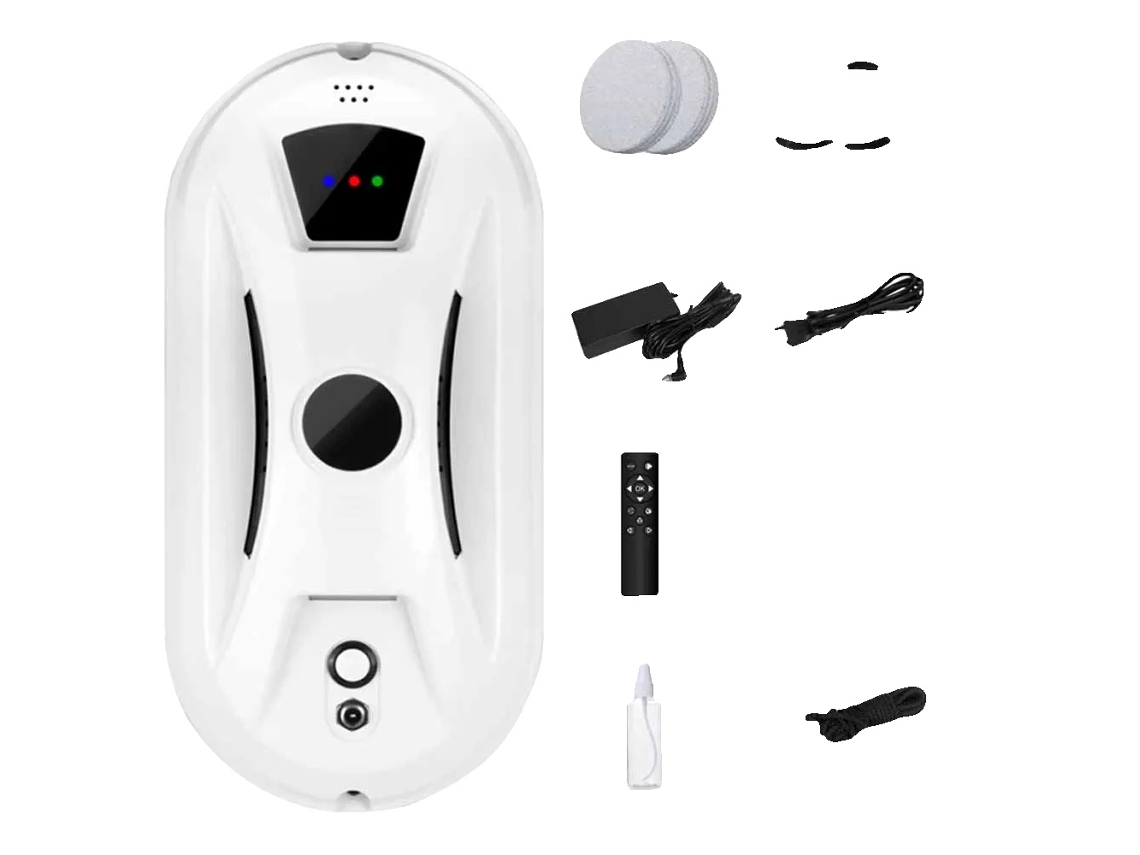 Robot aspirador, control remoto, limpieza eficiente de ventanas, limpiador de ventanas OEM