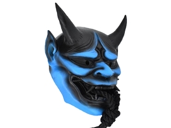 Ats-máscara De Cara De Caucho Suave Para Cosplay Japonés, Terror, Halloween Y Actuaciones Escénicas