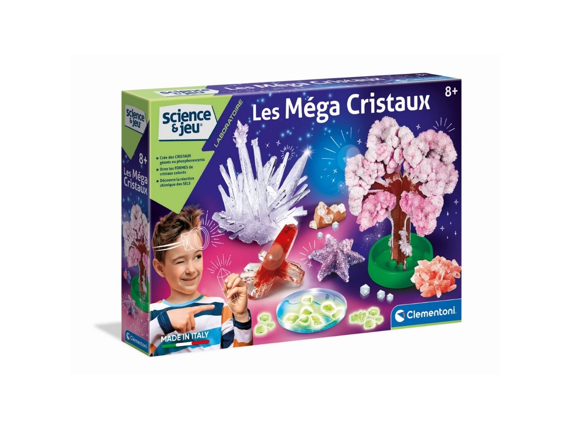 Juego Educativo CLEMENTONI The Mega Crystals Edad Mínima Recomendada: 8 años)