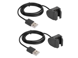 2 Clips De Carga Y Cable De Datos Para Xiaomi Mi Band 4, Ligeros Y Portátiles, 1 M.