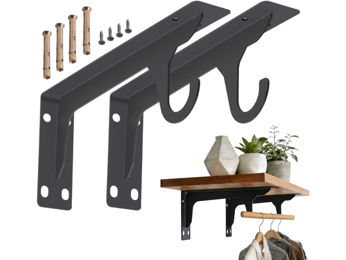 Soportes Para Gabinetes Universitarios, Soporte Para Barras De Estantes, Soporte