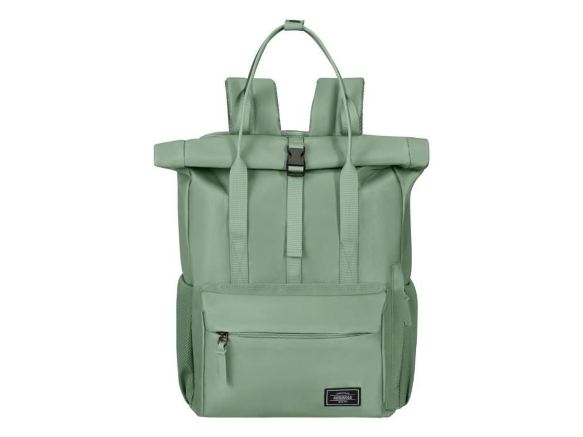 Mochila American Tourister Urban Groove Ug25 15.6 Pulgadas Verde Compartimentos Prácticos