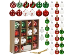 Bolas de Navidad 42 piezas de plástico SPRINGOS