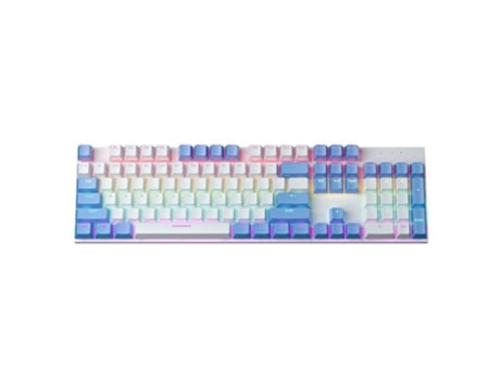 Teclado Gaming TRUMSEN KY300 RGB (Mecânico - Português - Azul)