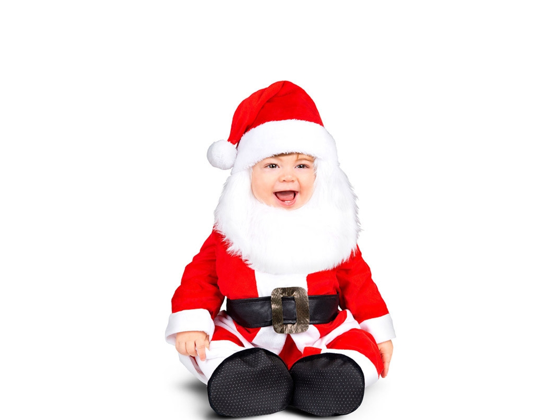 Disfraz de Bebé MOM Papá Noel con Barba (12 - 24 meses)