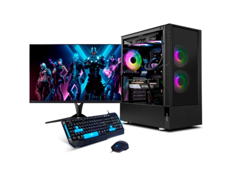Torre NEO-PC Delta Gaming Intel i9-12900KF/32GB/1TB M.2/RTX 4070 Super Monitor 27 FullHD Teclado y ratón.