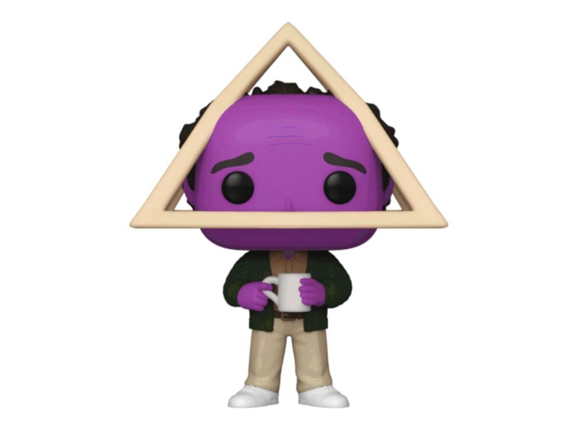 Figura Funko holística de SEINFELD George con cara morada Us Pop! vinilo