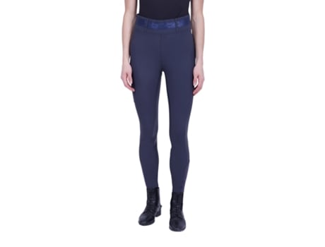 Leggings de Mujer para Equitación HV POLO Mallas Full Grip Azul (40)