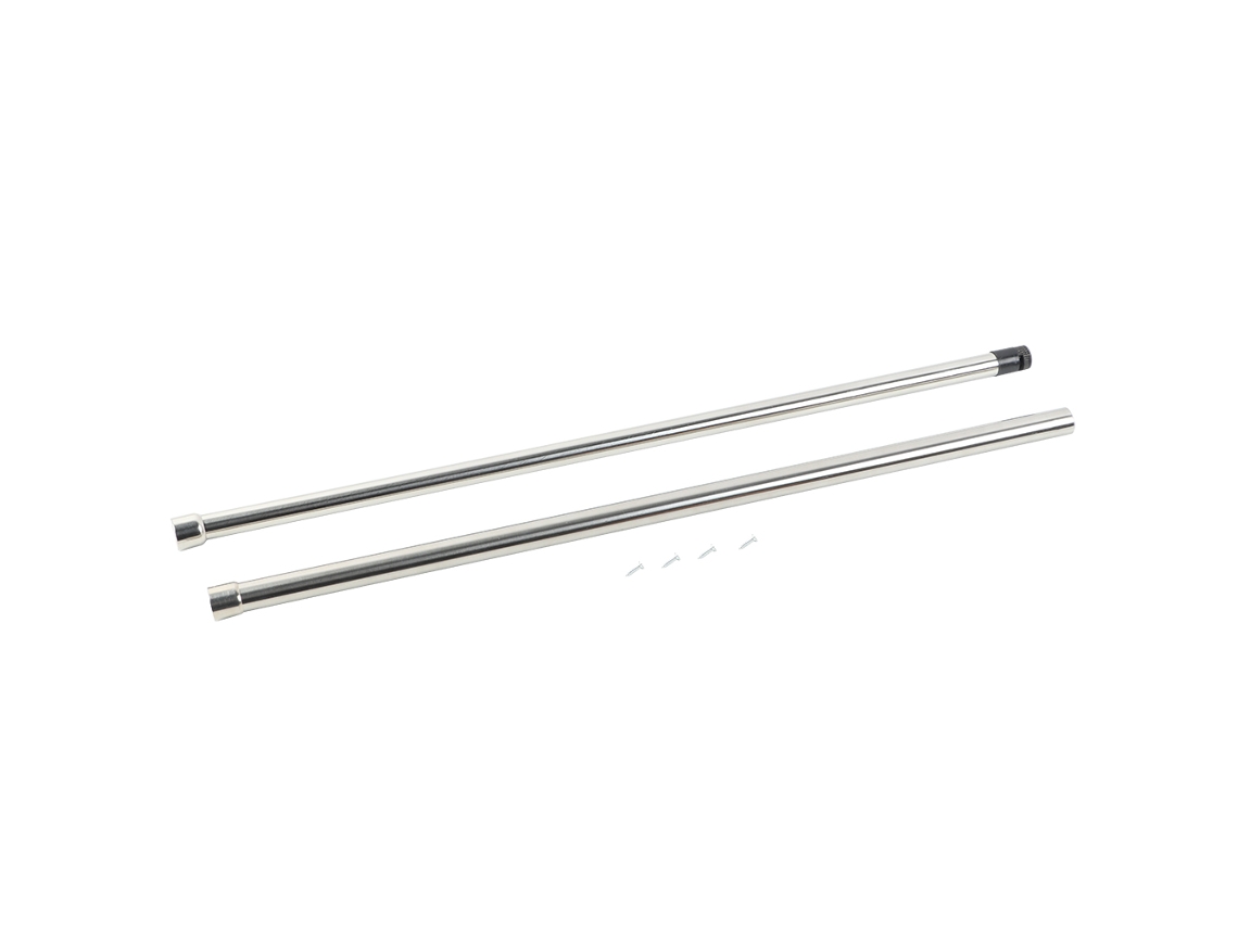 Barra Telescópica Extensible De Acero Inoxidable De 58-98 Cm Para Colgar Ropa Y Organizar Armarios
