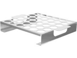 Grelha De Aço Inoxidável Com 36 Furos, Ideal Para Churrascos E Piqueniques. Grelha De Aço Inoxidável Com 36 Furos, Ideal Para Churrasco
