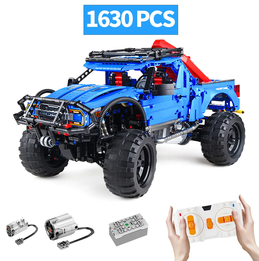 (rc) Bloques De Construcción De Camiones Todoterreno, Bloques De Construcción De Modelos, Juguetes De Ingeniería, Regalos Para Niños