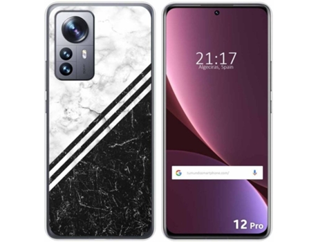 Carcasa para Xiaomi 12 Pro 5G TUMUNDOSMARTPHONE Dibujos Mármol 01 Multicolor