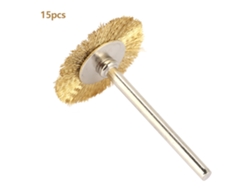 15 Mini Cepillos De Alambre De Cobre Para Pulir Con Herramientas Rotativas (3*25 Mm)