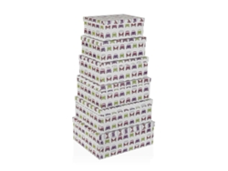 Set de Cajas Organizadoras Apilables VERSA Coches