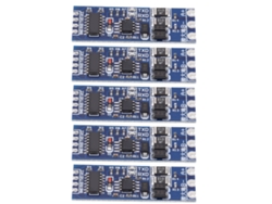 Yncm2026-5 Piezas Módulo Convertidor Ttl A Rs485 Con Protección Contra Rayos Y Anti-interferencia Placa Adaptadora Ttl A Rs485
