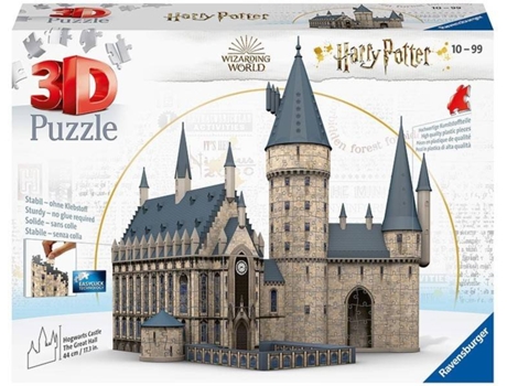 Puzzle 3D RAVENSBURGUER Castillo Hogwarts (Edad Mínima: 10)