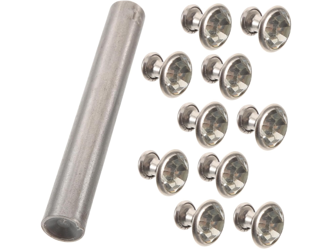Kit De Herramientas Para Remaches De Bricolaje Con Punzón, Diamantes De Imitación, Práctico Kit De Reparación Para Uso Manual.