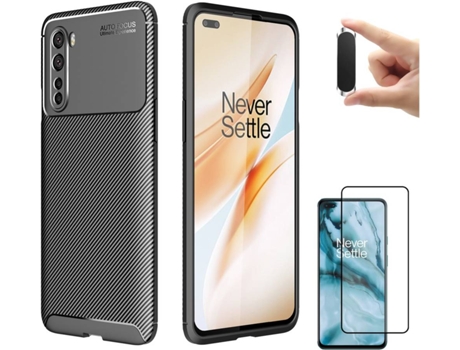 Carcasa, Protector y Soporte Oneplus Nord Rugged Carbon Negro