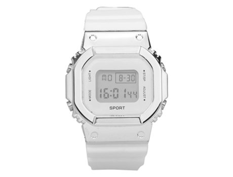 Smartwatch YDCY Noctilucent Screen Square Dial Digital Reloj Cronógrafo Digital con Pulsera de Silicona