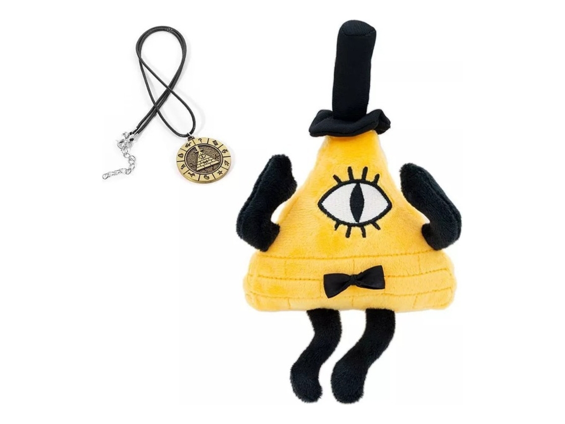 Muñecos de peluche de Bill Cipher de Gravity Falls de N Eikou para niños (2024vayotoy)