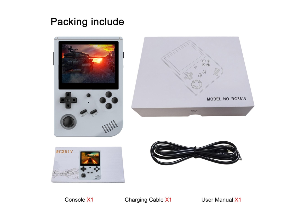 Consola portátil de código abierto con pantalla IPS de 3,5 pulgadas