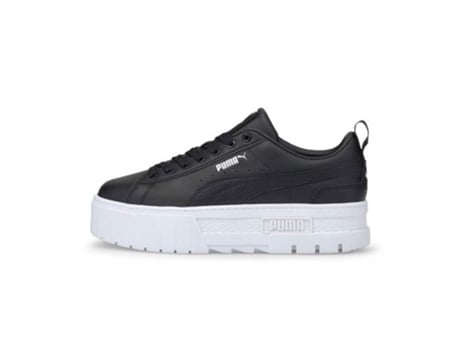 Zapatillas Deportivas PUMA Mayze Lthr (Negro - Material Sintético - 39)
