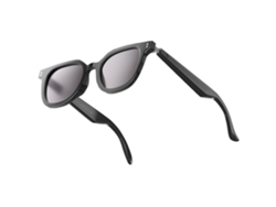Gafas inteligentes Eifson A12, traducción con IA en tiempo real, Bluetooth, música de oído abierto (negro y gris)