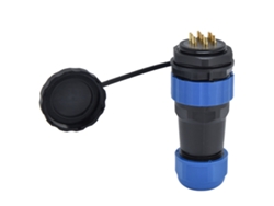 Enchufe Conector De Alimentación Para Avicultura, Ip68, Resistente Al Agua, 380 V, 25 A, 7 Pines, M28