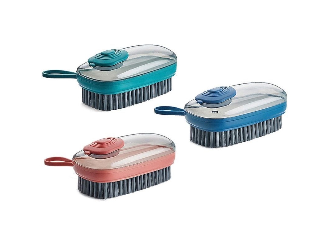 Cepillo De Limpieza Multiusos Para Cocina Y Baño Con Diseño Ergonómico Y Cerdas Duraderas.
