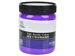 Pigmento De Propileno 300 Ml, Color Púrpura, Resistente Al Agua Y Estable Para Pintura Mural Artística.