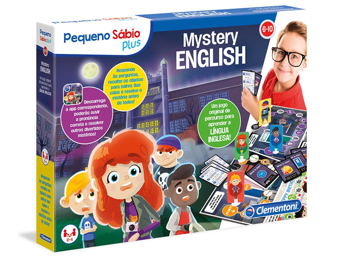 Juego de Educativo CLEMENTONI Mistery English (6 años)