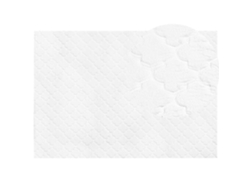 Alfombra BELIANI Gharo de Poliéster Blanco 160x230