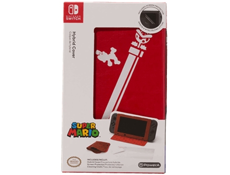 Funda Híbrida POWERA Mario Nintendo Switch