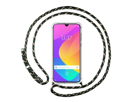 Carcasa Xiaomi Mi 9 Lite TUMUNDOSMARTPHONE Colgante Verde