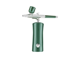 Massajador Facial Kit De Aerógrafocom Compressor Mini Escova De Ar Portátil Sem Fio Escovas De Ar Pressão Verde Yizhood