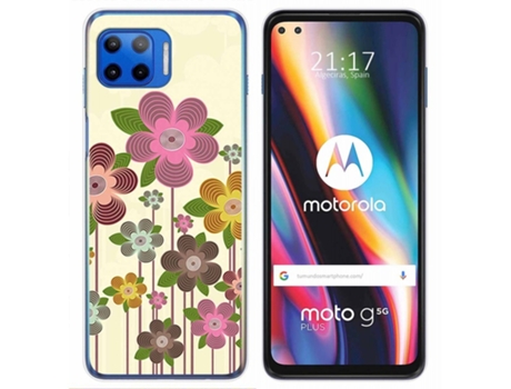 Carcasa Motorola Moto G 5G Plus TUMUNDOSMARTPHONE Dibujos Multicolor