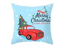 Serie de Funda Decorativa de Almohada Coche de Alce de Navidad