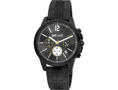 Reloj para Mujer JUST CAVALLI JC1G175M0285 Negro (Acero Inoxidable)