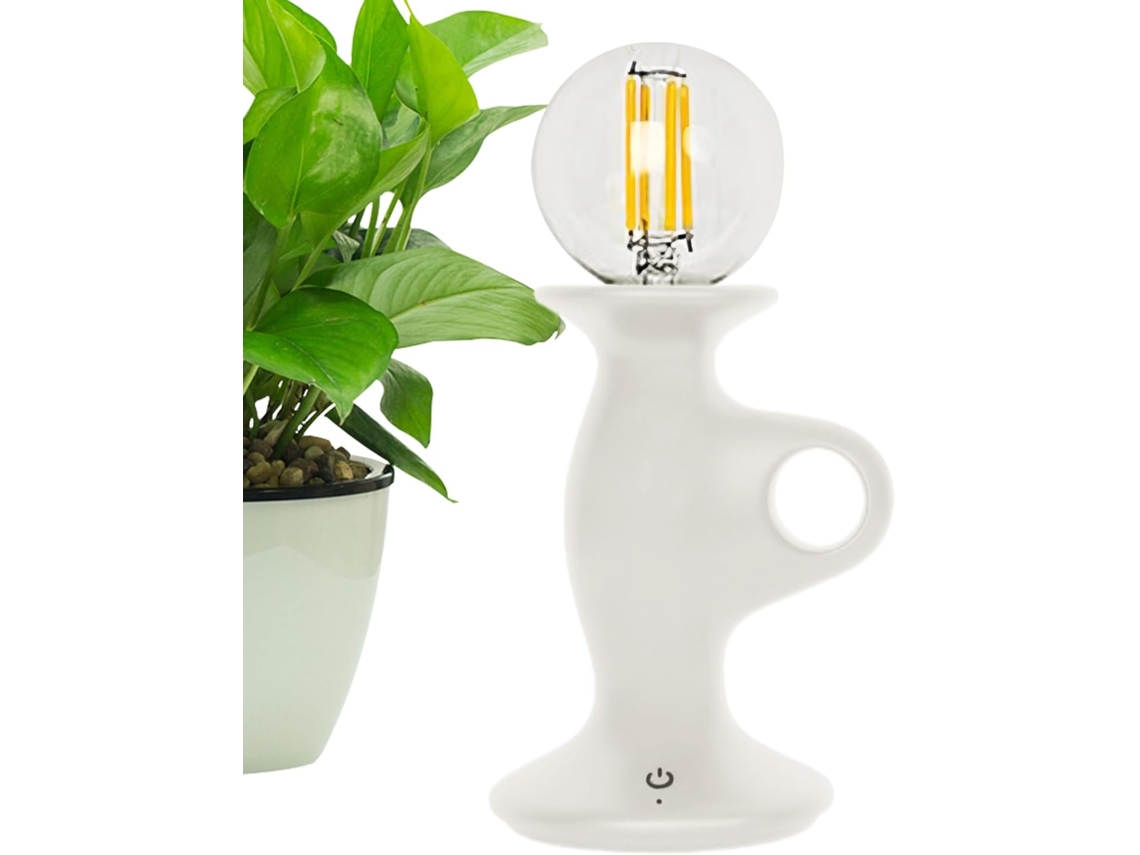 Lámpara De Escritorio Retro Lámpara De Escritorio Con Bombillas Estilo Vela, Decoración Retro, Ilum