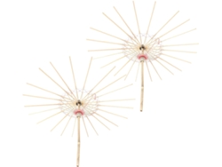 Elegante Soporte Para Paraguas De Papel Aceitado De Bambú, 2 Piezas, Soporte Elegante Para Accesorios