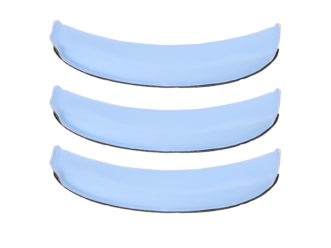 3pcs Almofada De Banda De Substituição Para Fones W820nb W820nb Plus Couro De Proteína Suave Azul