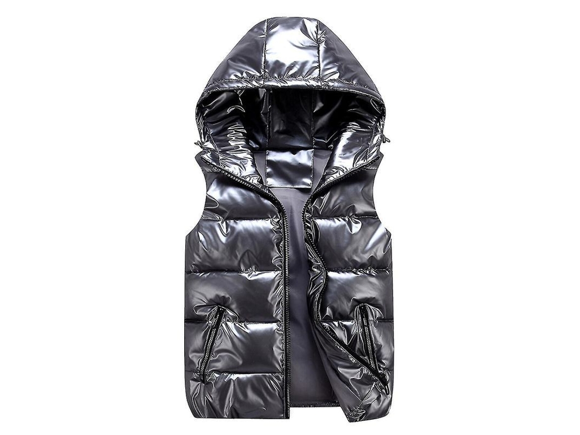 2026-chaleco Sin Mangas Impermeable Brillo Ligero Unisex Sliktaa Para Temporadas Varias