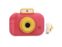 Cámara Digital Rosa Hd De 40 Mp Para Niños