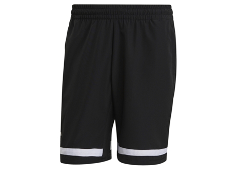 Pantalones Cortos para Tenis Masculino ADIDAS Multicolor (Poliéster - 2XL)