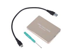 Caja De Gabinete Externo Ssd Msata De 2 Puertos Usb3.1 Type C 10gbps