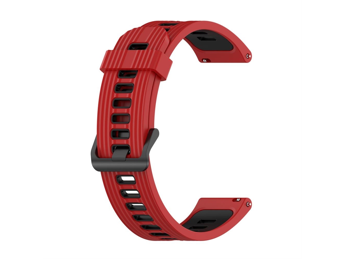 Correas De Silicona De Repuesto De 22 Mm Ajustables Para Samsung Huami Xiaomi Garmin Fossil Ticwatch