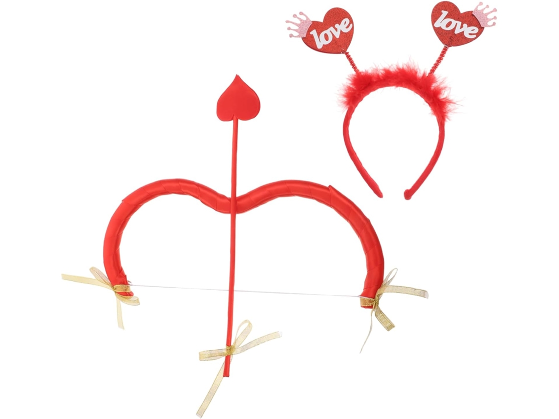 Diadema De Cupido Y Conjunto De Disfraz De Flecha Para Mujer, Accesorios Para Fiestas Y Cosplay