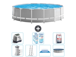 Piscina Tubular INTEX 26726GN-CB58 (16805 L - 457x122cm)