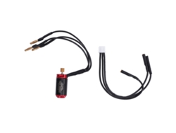 Motor Sin Escobillas 1224 2s 5000kv Con Cable Adaptador Para Coche Rc Axial Scx24 1/24