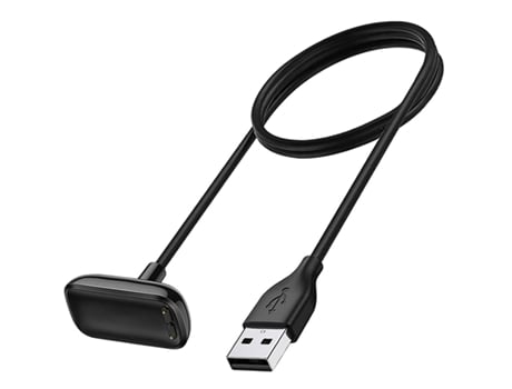 Cargador USB SmartWatch para Fitbit Charge 5 - Negro PHONECARE
